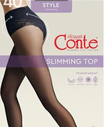 Колготи жіночі Conte Style 40